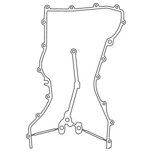 Mazda MZR Timing Cover Gasket - Cometic Gasket - `06-`08 Mazda MZR Timing Cover Gasket - Cometic Gasket - `06-`08